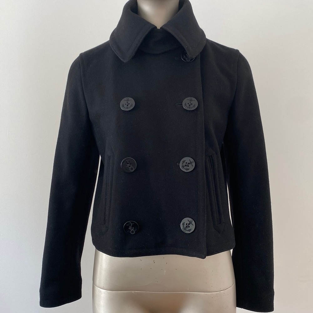 Ralph Lauren Rugby Wool Double Breasted Peacoat